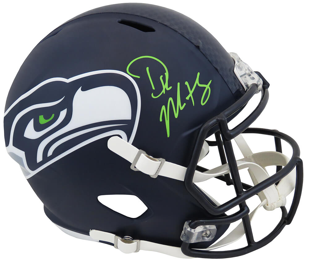 D.K. (DK) Metcalf Signed Seattle Seahawks Riddell Full Size Speed Replica Helmet (Beckett) - METREP300 - D.K. (DK) Metcalf Signed Seattle Seahawks Riddell Full Size Speed Replica Helmet (Beckett) product image