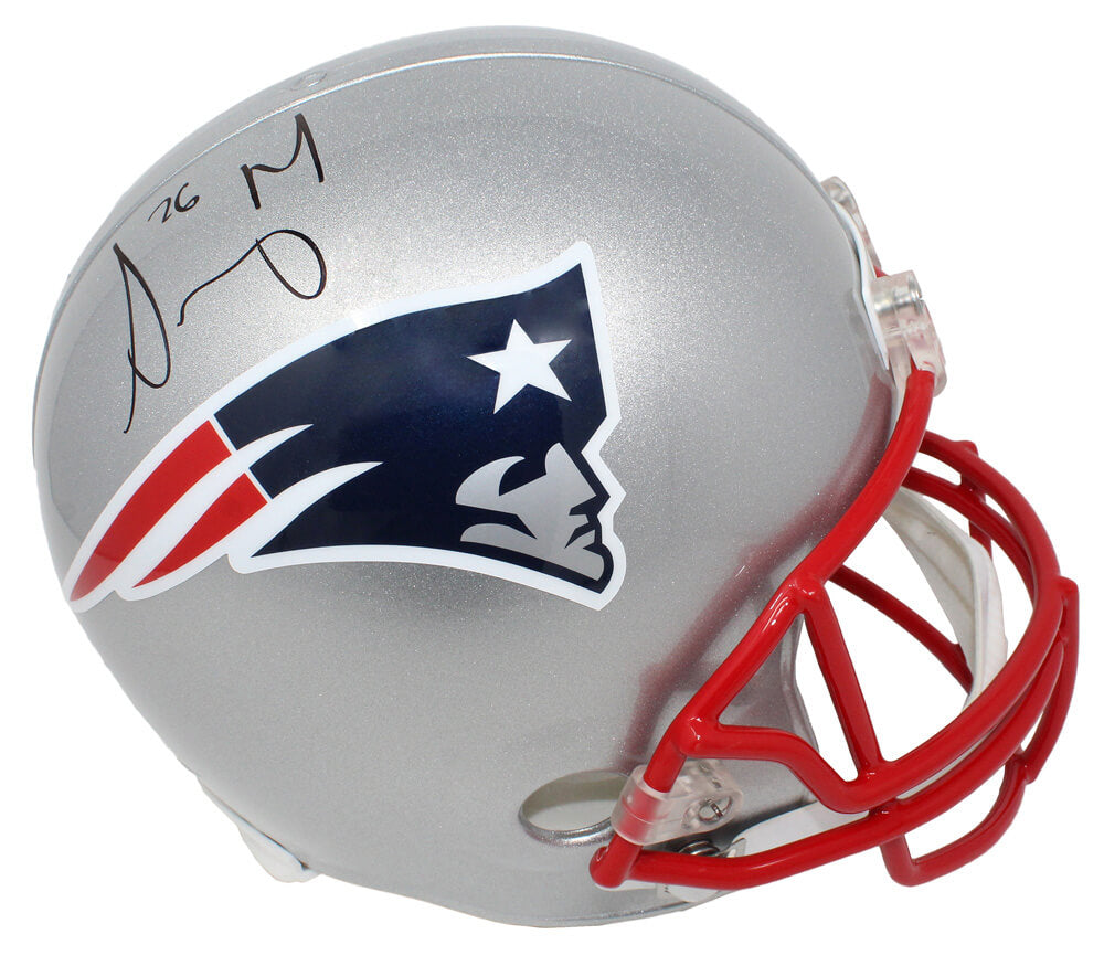 Sony Michel Signed New England Patriots Riddell Full Size Replica Helmet - MICREP300 - Sony Michel Signed New England Patriots Riddell Full Size Replica Helmet product image