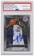 Khris Middleton Signed Detroit Pistons 2012 Panini Prizm Rookie Card #285 (PSA/DNA Encapsulated - Auto Grade 10) - MIDCAR201 - Khris Middleton Signed Detroit Pistons 2012 Panini Prizm Rookie Card #285 (PSA/DNA Encapsulated - Auto Grade 10) product image