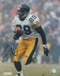 Ernie Mills Signed Pittsburgh Steelers White Jersey Action 8x10 Photo - MIL08P311TW - Ernie Mills Signed Pittsburgh Steelers White Jersey Action 8x10 Photo product image