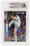 Alec Mills Signed Chicago Cubs 2020 Topps Chrome Update Baseball Rookie Card #U7 - (Beckett Encapsulated) - MILCAR101 - Alec Mills Signed Chicago Cubs 2020 Topps Chrome Update Baseball Rookie Card #U7 - (Beckett Encapsulated) product image