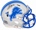 Blake Miller Signed Detroit Lions Riddell Speed Mini Helmet - MILMIN300 - Blake Miller Signed Detroit Lions Riddell Speed Mini Helmet product image