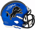 Blake Miller Signed Detroit Lions 2024 Alternate Blue Riddell Speed Mini Helmet - MILMIN301 - Blake Miller Signed Detroit Lions 2024 Alternate Blue Riddell Speed Mini Helmet product image