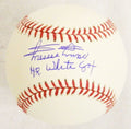 Minnie Minoso Signed MLB Baseball w/Mr. White Sox - MINBSB101 - Minnie Minoso Signed MLB Baseball w/Mr. White Sox product image