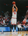 Nikola Mirotic Signed Chicago Bulls Shooting Action 16x20 Photo - MIR16P200 - Nikola Mirotic Signed Chicago Bulls Shooting Action 16x20 Photo product image