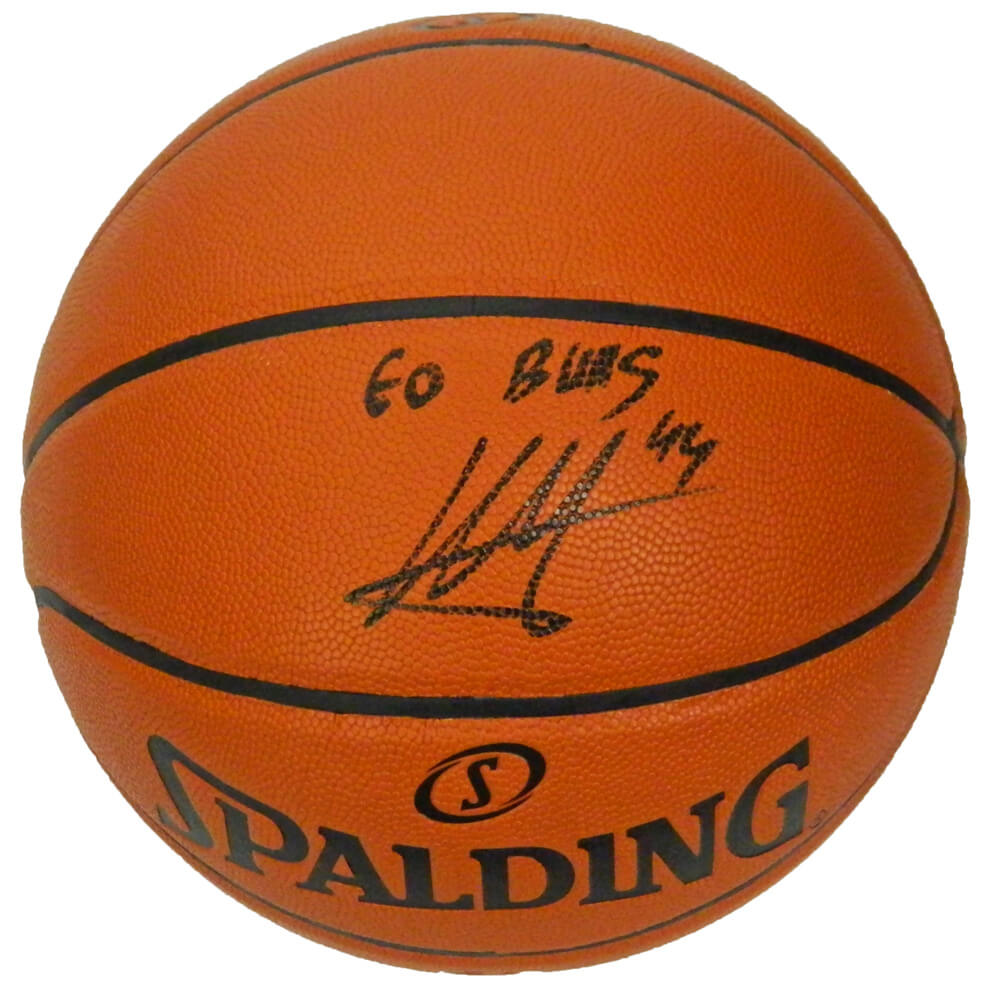 Nikola Mirotic Signed Spalding NBA Game Series Replica Basketball w/Go Bulls - MIRBSK201 - Nikola Mirotic Signed Spalding NBA Game Series Replica Basketball w/Go Bulls product image