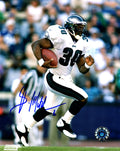 Brian Mitchell Signed Philadelphia Eagles Running With Football 8x10 Photo - MIT08P300 - Brian Mitchell Signed Philadelphia Eagles Running With Football 8x10 Photo product image