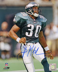 Brian Mitchell Signed Philadelphia Eagles Green Jersey Action 8x10 Photo - MIT08P302 - Brian Mitchell Signed Philadelphia Eagles Green Jersey Action 8x10 Photo product image