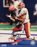 Brian Mitchell Signed Washington Football Team Catching Football 8x10 Photo - MIT08P303 - Brian Mitchell Signed Washington Football Team Catching Football 8x10 Photo product image