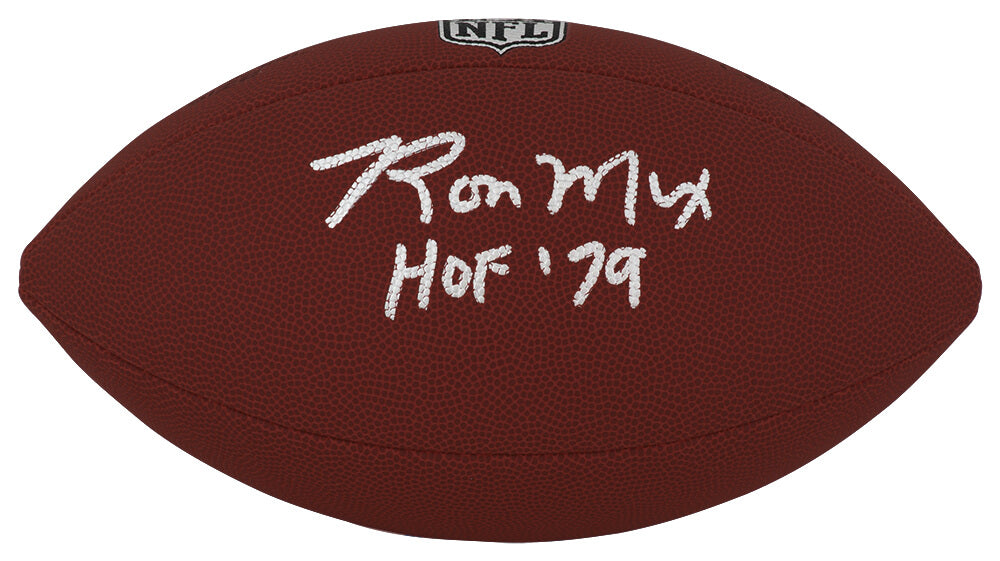 Ron Mix Signed Wilson Limited Full Size NFL Football w/HOF'79 - MIXFTB310 - Ron Mix Signed Wilson Limited Full Size NFL Football w/HOF'79 product image
