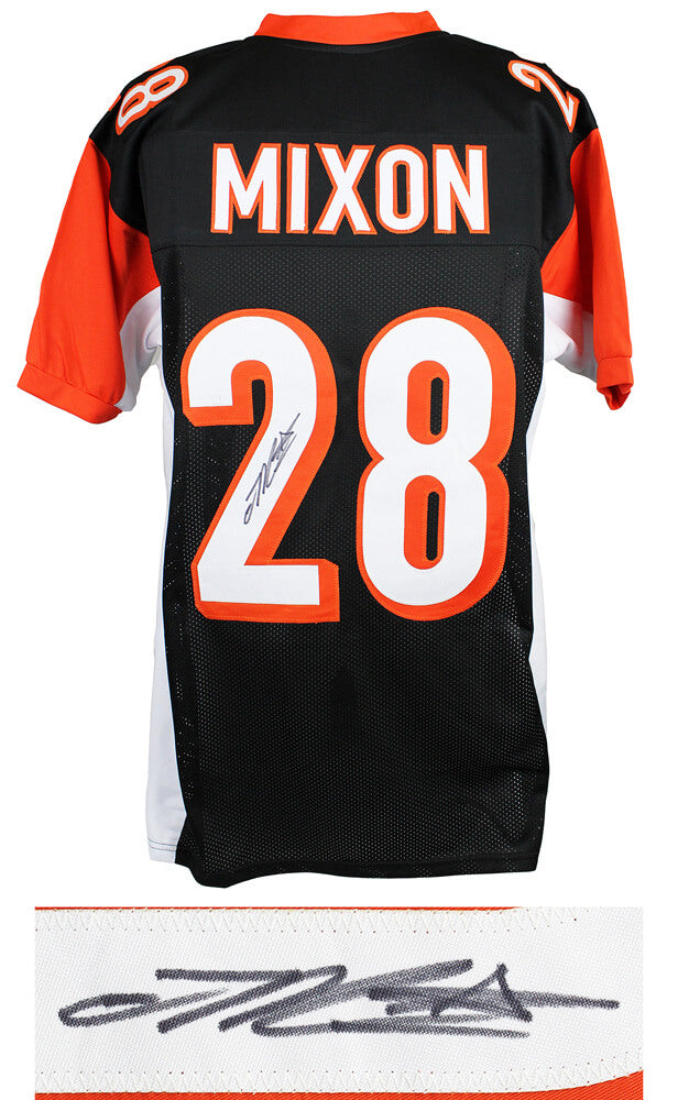 Joe Mixon Signed Black Custom Football Jersey - MIXJRY300 - Joe Mixon Signed Black Custom Football Jersey product image