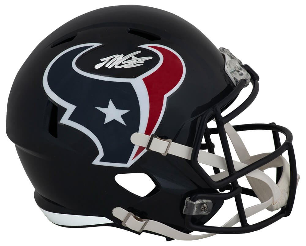 Joe Mixon Signed Houston Texans Riddell Full Size Speed Replica Helmet - MIXREP301 - Joe Mixon Signed Houston Texans Riddell Full Size Speed Replica Helmet product image