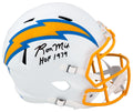 Ron Mix Signed Chargers White Riddell Full Size Speed Replica Helmet w/HOF 1979 - MIXREP312 - Ron Mix Signed Chargers White Riddell Full Size Speed Replica Helmet w/HOF 1979 product image