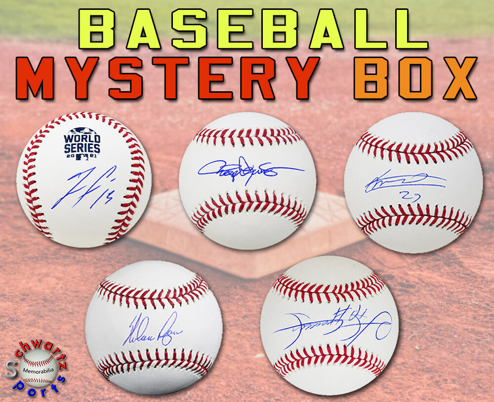Schwartz Sports Baseball Superstar Signed Mystery Baseball - Series 11 (Limited to 50) - MYSBSB111 - Schwartz Sports Baseball Superstar Signed Mystery Baseball - Series 11 (Limited to 50) product image
