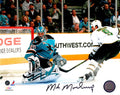 Mike Modano Signed Dallas Stars Goal vs Sharks 8x10 Photo - MOD08P405 - Mike Modano Signed Dallas Stars Goal vs Sharks 8x10 Photo product image