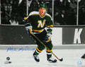 Mike Modano Signed Minnesota North Stars Action  16x20 Photo - MOD16P406 - Mike Modano Signed Minnesota North Stars Action 16x20 Photo product image