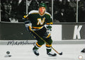 Mike Modano Signed Minnesota North Stars Action  16x20 Photo (In Black Ink) - MOD16P407 - Mike Modano Signed Minnesota North Stars Action 16x20 Photo (In Black Ink) product image