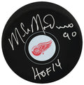 Mike Modano Signed Detroit Red Wings Logo Hockey Puck w/HOF'14 - MODPUC408 - Mike Modano Signed Detroit Red Wings Logo Hockey Puck w/HOF'14 product image