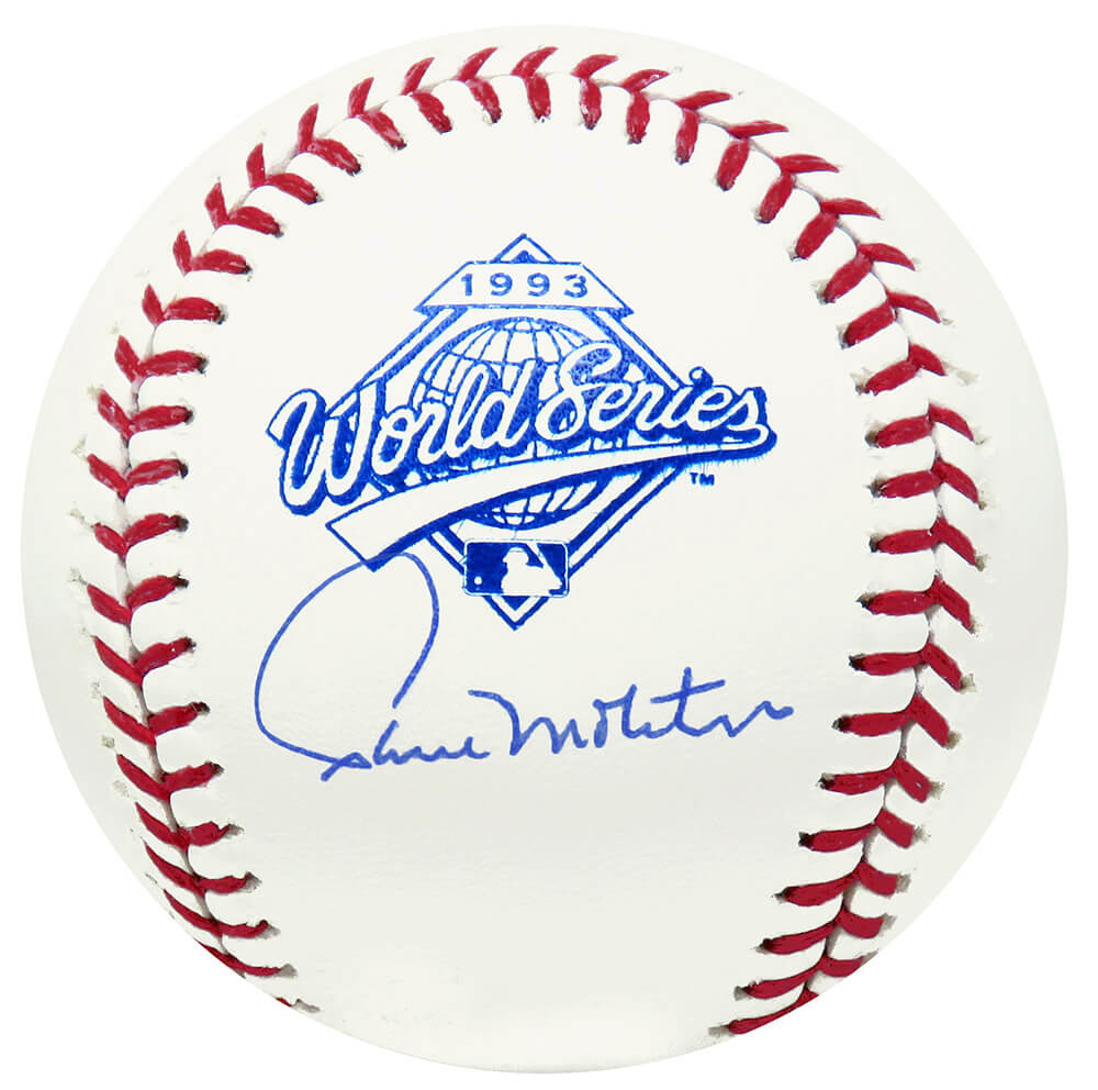 Paul Molitor Signed Rawlings Official 1993 World Series (Toronto Blue Jays) Baseball - MOLBSB103 - Paul Molitor Signed Rawlings Official 1993 World Series (Toronto Blue Jays) Baseball product image