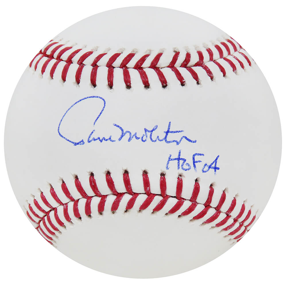 Paul Molitor Signed Rawlings Official MLB Baseball w/HOF'04 - MOLBSB104 - Paul Molitor Signed Rawlings Official MLB Baseball w/HOF'04 product image