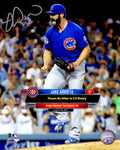 Miguel Montero Signed Chicago Cubs Jake Arrieta's August 30, 2015 No Hitter 8x10 Photo - MON08P106 - Miguel Montero Signed Chicago Cubs Jake Arrieta's August 30, 2015 No Hitter 8x10 Photo product image