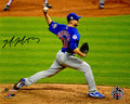 Mike Montgomery Signed Chicago Cubs 2016 World Series Game 7 Final Pitch 8x10 Photo - MON08P124 - Mike Montgomery Signed Chicago Cubs 2016 World Series Game 7 Final Pitch 8x10 Photo product image