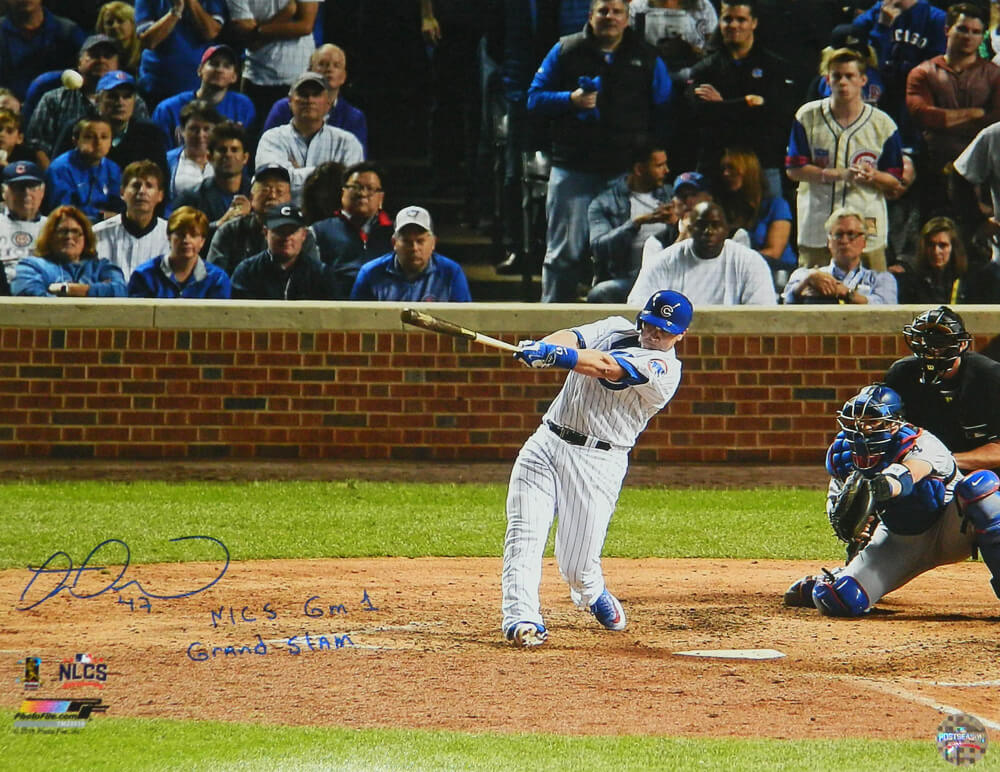 Miguel Montero Signed Chicago Cubs 2016 NLCS Game 1 Grand Slam 16x20 Photo w/NLCS Gm 1 Grand Slam - MON16P101 - Miguel Montero Signed Chicago Cubs 2016 NLCS Game 1 Grand Slam 16x20 Photo w/NLCS Gm 1 Grand Slam product image