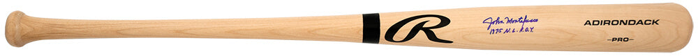 John Montefusco Signed Rawlings Pro Blonde Baseball Bat w/1975 NL ROY - MONBAT110 - John Montefusco Signed Rawlings Pro Blonde Baseball Bat w/1975 NL ROY product image