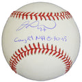 Miguel Montero Signed Rawlings Official MLB Baseball w/Caught NH 8-30-15 - MONBSB101 - Miguel Montero Signed Rawlings Official MLB Baseball w/Caught NH 8-30-15 product image