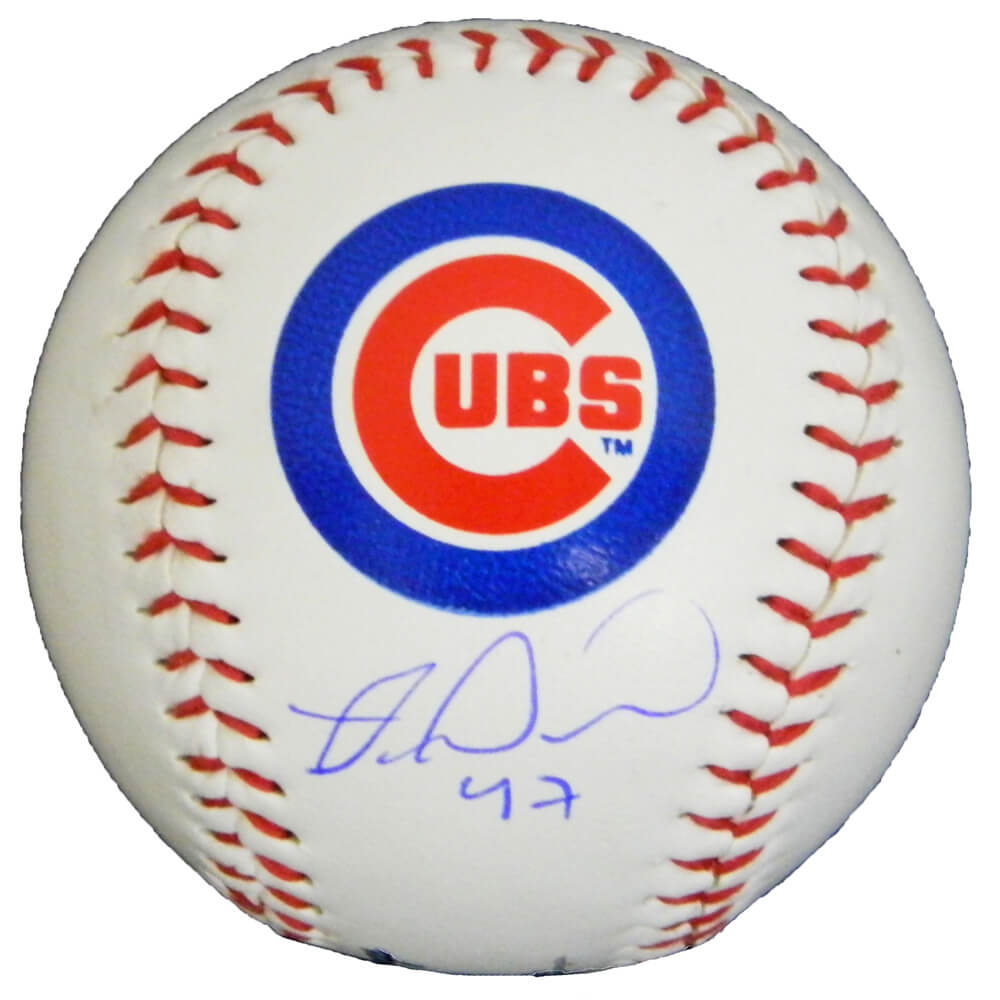 Miguel Montero Signed Chicago Cubs Logo Baseball - MONBSB102 - Miguel Montero Signed Chicago Cubs Logo Baseball product image