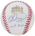 Miguel Montero Signed Rawlings Official 2016 World Series Baseball w/Last RBI - MONBSB106 - Miguel Montero Signed Rawlings Official 2016 World Series Baseball w/Last RBI product image
