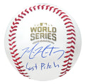 Mike Montgomery Signed Rawlings Official 2016 World Series MLB Baseball w/Last Pitch - MONBSB121 - Mike Montgomery Signed Rawlings Official 2016 World Series MLB Baseball w/Last Pitch product image