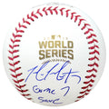 Mike Montgomery Signed Rawlings Official 2016 World Series Baseball w/Game 7 Save - MONBSB122 - Mike Montgomery Signed Rawlings Official 2016 World Series Baseball w/Game 7 Save product image