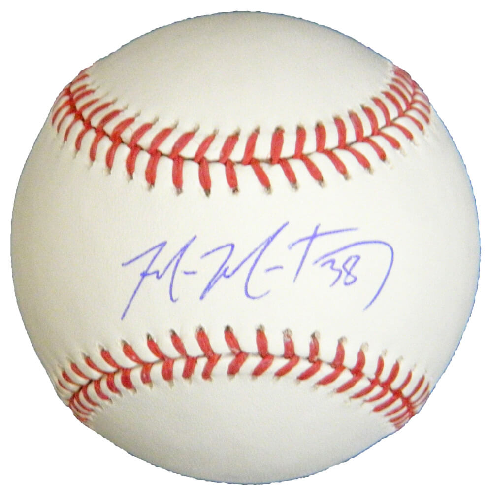 Mike Montgomery Signed Rawlings Official MLB Baseball - MONBSB123 - Mike Montgomery Signed Rawlings Official MLB Baseball product image