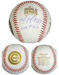 Mike Montgomery Signed Rawlings Chicago Cubs 2016 World Series Champions Baseball w/Last Pitch - MONBSB127 - Mike Montgomery Signed Rawlings Chicago Cubs 2016 World Series Champions Baseball w/Last Pitch product image