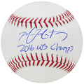 Mike Montgomery Signed Rawlings Official MLB Baseball w/2016 WS Champs - MONBSB132 - Mike Montgomery Signed Rawlings Official MLB Baseball w/2016 WS Champs product image