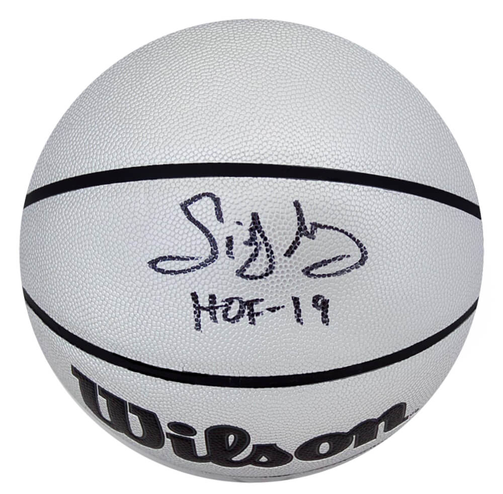 Sidney Moncrief Signed Wilson Platinum NBA Basketball w/HOF'19 - MONBSK215 - Sidney Moncrief Signed Wilson Platinum NBA Basketball w/HOF'19 product image