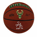 Sidney Moncrief Signed Milwaukee Bucks Logo Wilson Alliance NBA Basketball w/HOF'19 - MONBSK217 - Sidney Moncrief Signed Milwaukee Bucks Logo Wilson Alliance NBA Basketball w/HOF'19 product image