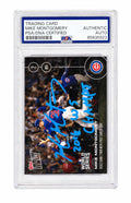 Mike Montgomery Signed Chicago Cubs 2016 Topps NOW Baseball Card #662 w/2016 WS Champs - (PSA Encapsulated) - MONCAR101 - Mike Montgomery Signed Chicago Cubs 2016 Topps NOW Baseball Card #662 w/2016 WS Champs - (PSA Encapsulated) product image