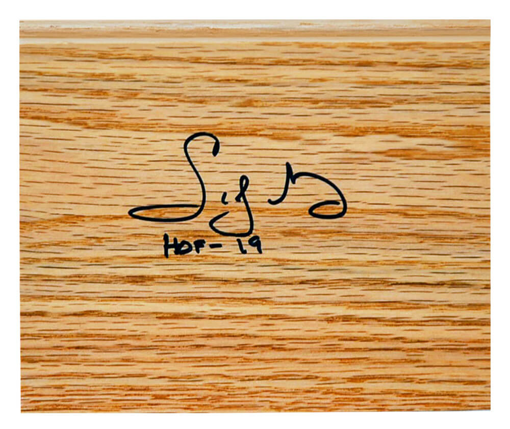Sidney Moncrief Signed 5×6 Floor Piece w/HOF'19 - MONFLO200 - Sidney Moncrief Signed 5×6 Floor Piece w/HOF'19 product image