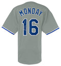 Rick Monday Signed Grey Custom Baseball Jersey w/81 WS Champs - MONJRY131 - Rick Monday Signed Grey Custom Baseball Jersey w/81 WS Champs product image