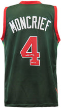 Sidney Moncrief Signed Green Custom Basketball Jersey w/HOF'19 - MONJRY200 - Sidney Moncrief Signed Green Custom Basketball Jersey w/HOF'19 product image