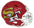 Joe Montana Signed San Francisco 49ers AMP Riddell Speed Full Size Replica Helmet - MONREP306 - Joe Montana Signed San Francisco 49ers AMP Riddell Speed Full Size Replica Helmet product image