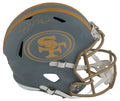 Joe Montana Signed San Francisco 49ers SLATE Riddell Full Size Speed Replica Helmet - (Fanatics) - MONREP309 - Joe Montana Signed San Francisco 49ers SLATE Riddell Full Size Speed Replica Helmet - (Fanatics) product image