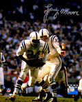 Lenny Moore Signed Baltimore Colts Hand Off From Johnny Unitas 8x10 Photo - MOO08P300 - Lenny Moore Signed Baltimore Colts Hand Off From Johnny Unitas 8x10 Photo product image