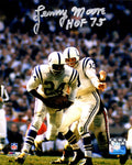 Lenny Moore Signed Colts Hand Off From Johnny Unitas 8x10 Photo w/HOF'75 - MOO08P301 - Lenny Moore Signed Colts Hand Off From Johnny Unitas 8x10 Photo w/HOF'75 product image