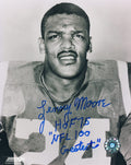 Lenny Moore Signed Colts B&W Headshot 8x10 Photo w/HOF'75, NFL 100 Greatest - MOO08P303 - Lenny Moore Signed Colts B&W Headshot 8x10 Photo w/HOF'75, NFL 100 Greatest product image