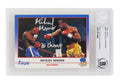 Michael Moorer Signed 1991 Kayo Boxing Trading Card #207 w/3x Champ - (Beckett Encapsulated) - MOOCAR508 - Michael Moorer Signed 1991 Kayo Boxing Trading Card #207 w/3x Champ - (Beckett Encapsulated) product image