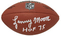 Lenny Moore Signed Wilson Limited Full Size NFL Football w/HOF'75 - MOOFTB303 - Lenny Moore Signed Wilson Limited Full Size NFL Football w/HOF'75 product image