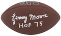 Lenny Moore Signed Wilson All-Pro Full Size NFL Football w/HOF'75 - MOOFTB308 - Lenny Moore Signed Wilson All-Pro Full Size NFL Football w/HOF'75 product image